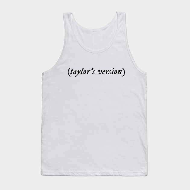 Taylor Swiftie Tank Top by TheTreasureStash